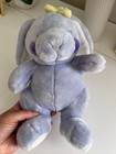 Animal Alley Bunny Purple Rabbit Plush Stuffed Toy 1980s Easter Toy New