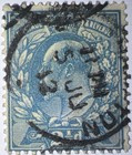 Travelstamps  1911 Great Britain Stamps Scott  148 Used  Ng  2 1 2d Denomination