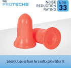 Soft Foam Ear Plugs  4 Pair With Convenient Travel Case  Comfortable Hearing Pro