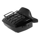 King Pack Trunk Backrest 2 Up Rack Fit For Harley Tour Pak Electra Glide 97-2008