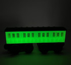 Wooden Railway Compatible Passenger Train Custom Thomas Friends Brio   Glowing 
