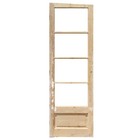 Reclaimed 28    Door With Divided Windows  Late 19th Century  Ned2553