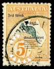 5 - Kangaroo 3rd Wmk Variety  R60 With Double Printed Value Circle Circa Cv 500 
