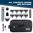 Wahl Usa Stainless Steel Lithium-ion Cordless Beard Trimmer For Men  9818a  New