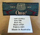 Orvis Shirt Men s Xl Extra Large Vintage Safari Hunting Shooting Pleated Rear