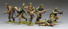 King   Country Ww2 German Army Ws364 German Soldier Running For Cover