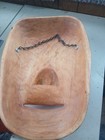 Northwest Coast First Nations Hand-carved Wooden Polychrome Mask