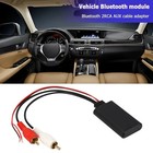 Car Audio Stereo Bluetooth Aux Receiver Module 2 Rca Interface Cable Adapter