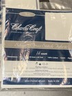 Lot Of 3 Charles Craft White Aida Cloth 14ct 12  X 18  100  Cotton Silver