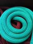 1 2 X 100 Ft  Double Braid-yacht Braid Polyester Rope  Turquoise