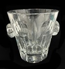 Vintage Cristal De France Twin Handled Wine Champagne Cooler Ice Bucket