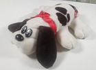 Tonka Pound Puppy Puppies Dog Plush White Brown Spots Vintage 1985
