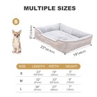Cozy Plush Pet Bed Small Dogs Cats 19x15