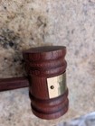 Vintage Kiwanis Rocky Mountain District Governor Wooden Gavel Lee Wilson Engrave