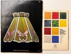 Stained Glass Lamp Patterns By Miller  Also The Art Of Stained Glass By Warner