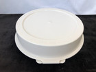 Vtg Pyrex Pie Keeper Carrier  p-309 Hinged Plastic Clam Shell holds 9  Pie Plate