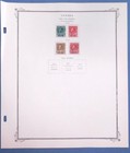 Canada War Tax Stamps Used On Album Pages Fd1-2
