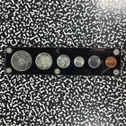 1952 Canada 6x Coin Mint Set In Capital Plastic Lot b3096 Silver 