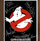 Ghostbusters Signed Movie Poster 11x17 With Coa - Authentic Memorabilia