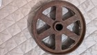 Antique Rustic Decorative Metal Wheel Farm Industrial Chic 