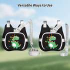 Toddler Harness Backpack Leash With Wrist Link   Cute Dinosaur Anti-lost Walking