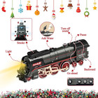 Train Set For Kids  Electric Train Toys With Realistic Light Sounds Smoke  Chris