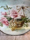 Victorian Chimney Flue Cover  Made In Germany Glass