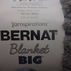 New Yarnspirations Bernat Big Blanket Yarn Chunky Knit Gray 51005 32 Yds