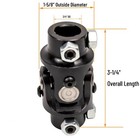 Universal Coupling 3 4  Dd X 3 4  Dd Double D U-joint Steering Shaft Coupler