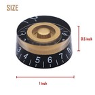 4 Electric Guitar Knobs Speed Volume Tone T v Control For Lp Esp Ibanez Jackson