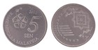 Malaysia 5 - 50 Sen 4 Pieces Set  2012  Km  201-204  Mint