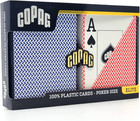 Export Design 100  Plastic Playing Cards  Poker Size  standard  Jumbo Index Red 