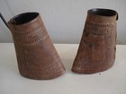 Vintage Leather Cowboy Wrist Cuffs