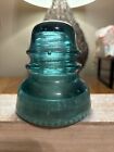 Vintage Telegraph Insulator Aqua Blue No  40