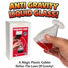 Anti Gravity Liquid Suspends Magic Trick Science Hydrostatic Plastic Wine Glass