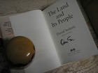 Signed 1st Print The Land And Its People   Essays By David Sedaris New Hardcover