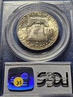 1948-d Franklin Half Dollar 50c Pcgs Ms64 Fbl