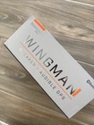 New Bushnell Wingman View Golf Speaker Audible Gps Bluetooth Black Orange