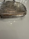 Antique Sterling Or Coin Silver Dance Card  Coin Purse C  1870