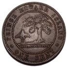 Old Canadian Coins 1871 Prince Edward Island Large Cent Canada Highgrade Beauty