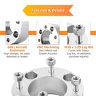 Weisen 2pcs 2  4x110 Atv Wheel Spacers For Yamaha Suzuki Honda Foreman Can-am