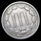 1881 Copper Nickel Three Cent Piece 3cp ---- Nice Coin ----  pp545