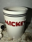 Disney Direct Peek A Boo Mickey Mouse Cookie Jar Canister W  Lid