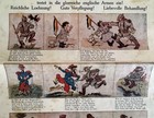 1915 German Wwi Propaganda Newspaper Cartoon Sheet Anti-british Satire