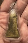 Vintage Thai Phra Kring Buddha Amulet Bronze Tone Buddhist Pendant Thailand