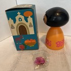 Avon  small World  Shampoo Bottle   Empty   W  Box And Bow For Head