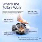 Shiatsu Foot Massager With Heat For Neuropathy   Plantar Fasciitis   Heated Shia
