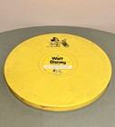Vintage Walt Disney 16mm Film Case With Laurel   Hardy And Charlie Chase Film