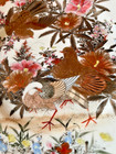 Antique Japanese Kutani Porcelain W Birds 19h Century