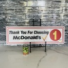      Vintage Mcdonalds Sign Americana Advertisement Drive Thru